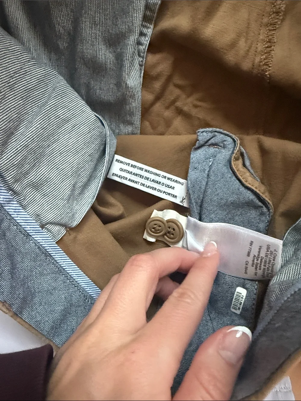 J. Crew Men's Tan Chino Pants - Classic Fit